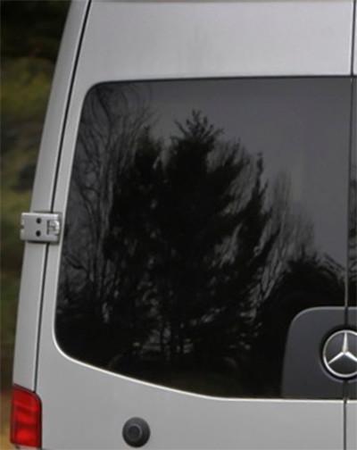 AMA Driver Rear Cargo Door Solid Glass Window 2007-2018 Van Land