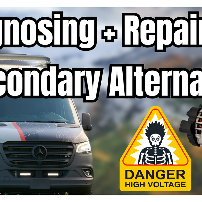 Diagnosing & Repairing Sprinter Secondary Alternator