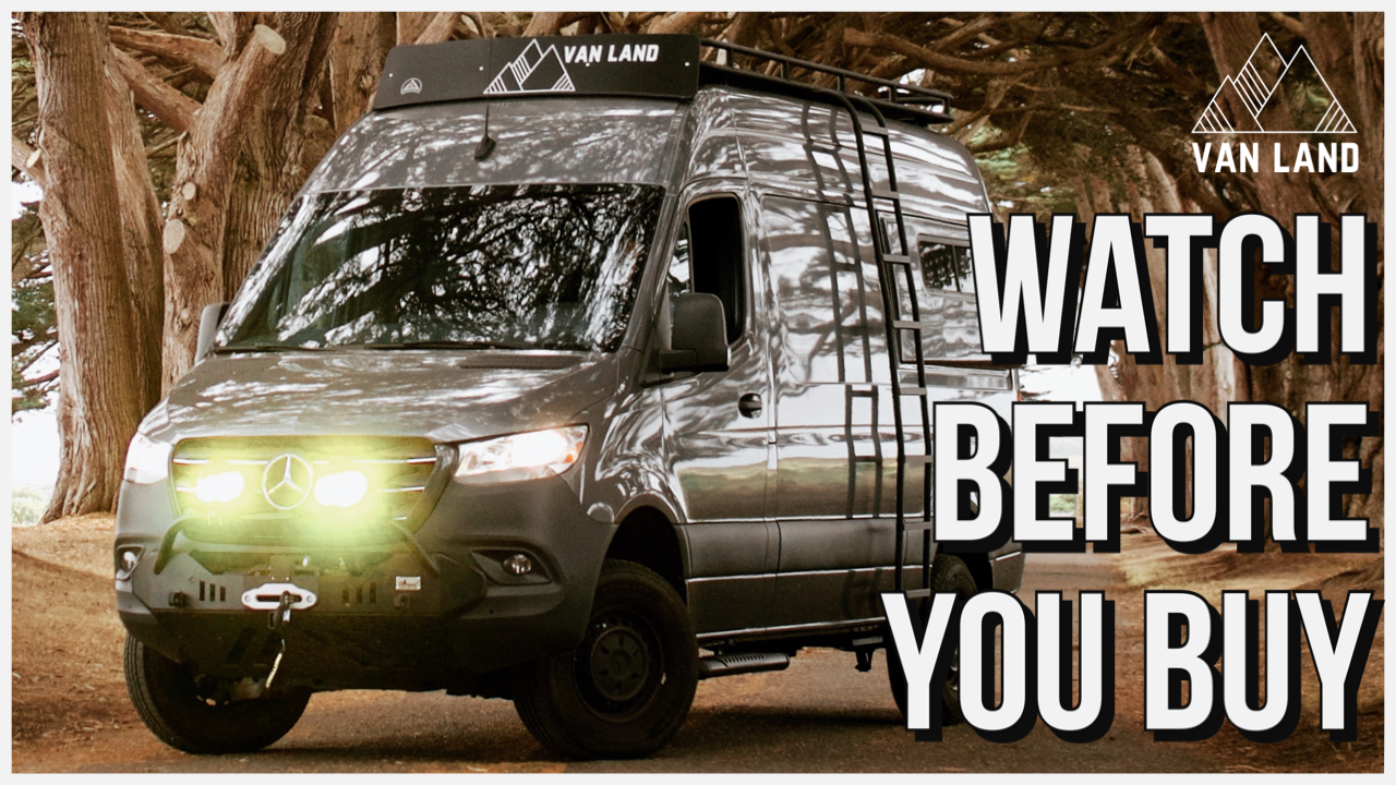 What You Need To Know Before Buying a Mercedes Sprinter Van Van Land