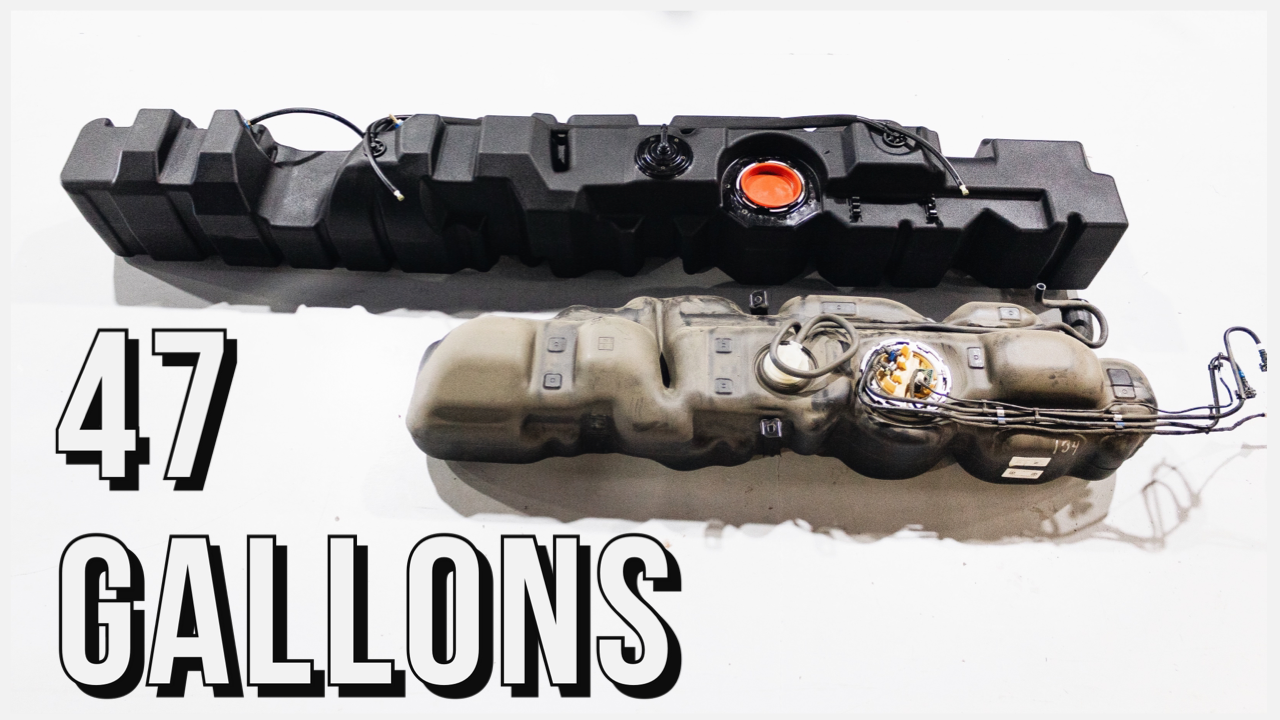 47 Gallon Fuel Tank Upgrade | Double Your Van Range Van Land
