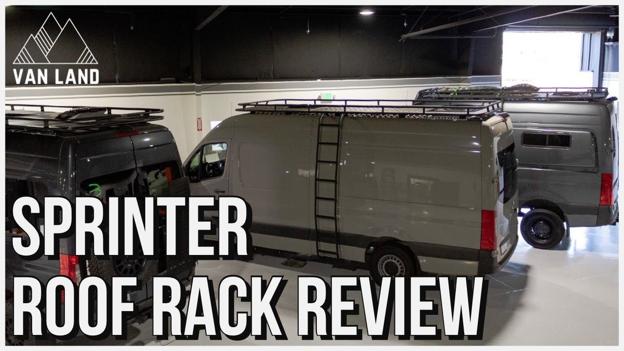 Sprinter Roof Rack Comparison | Flatline, Aluminess, Roambuilt, Rugged Van Land