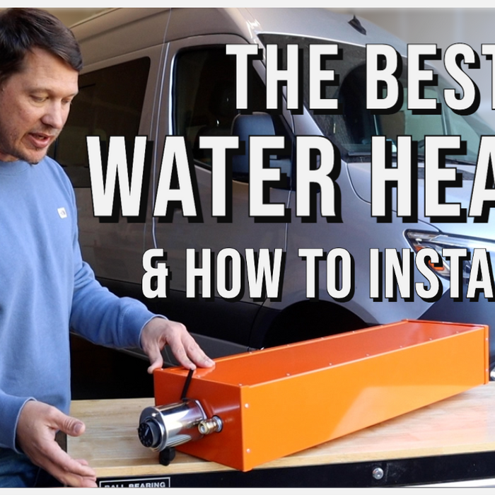 How to Install the Incline Water Heater on Your Van | Ramble Van Build Series Episode 4