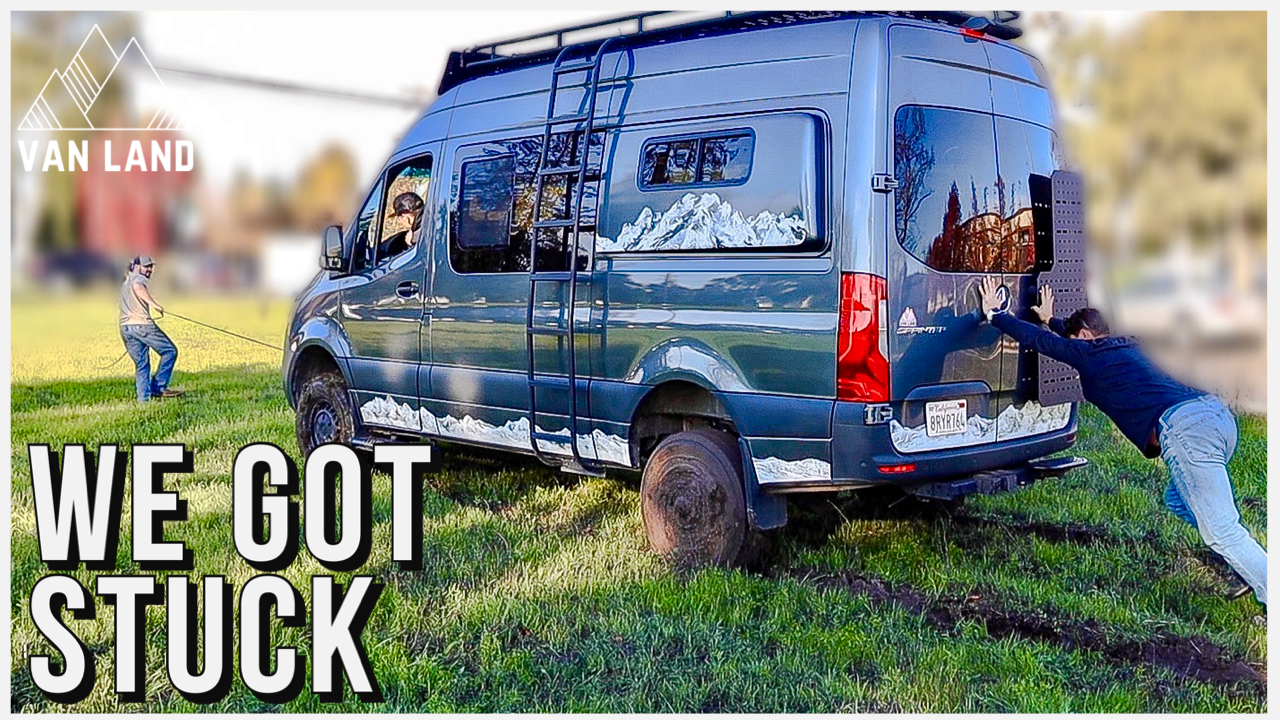 Van Compass Suspension 4.5 Adapt Test & Review | Plus Surprise Winch Recovery Van Land