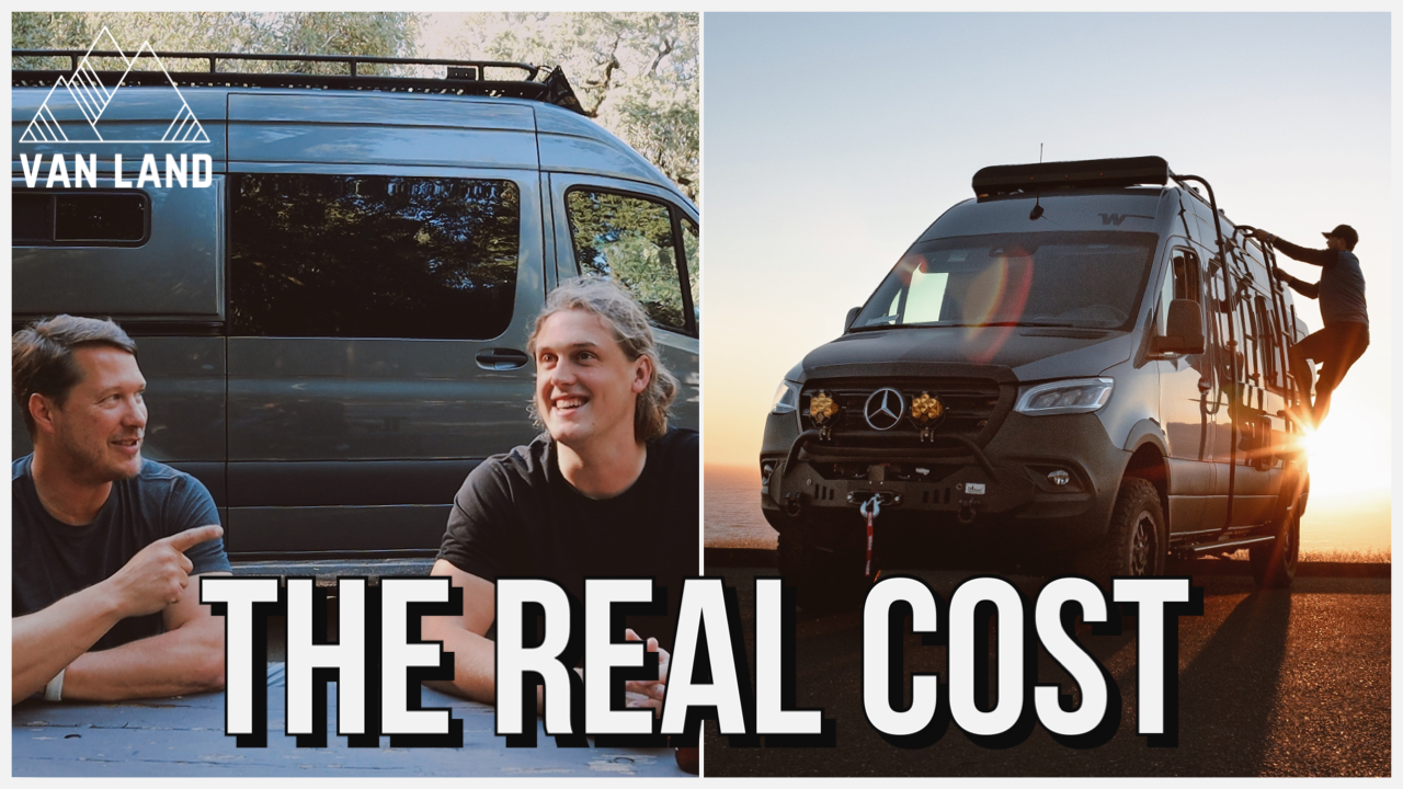 The REAL Cost to Convert a Van Van Land