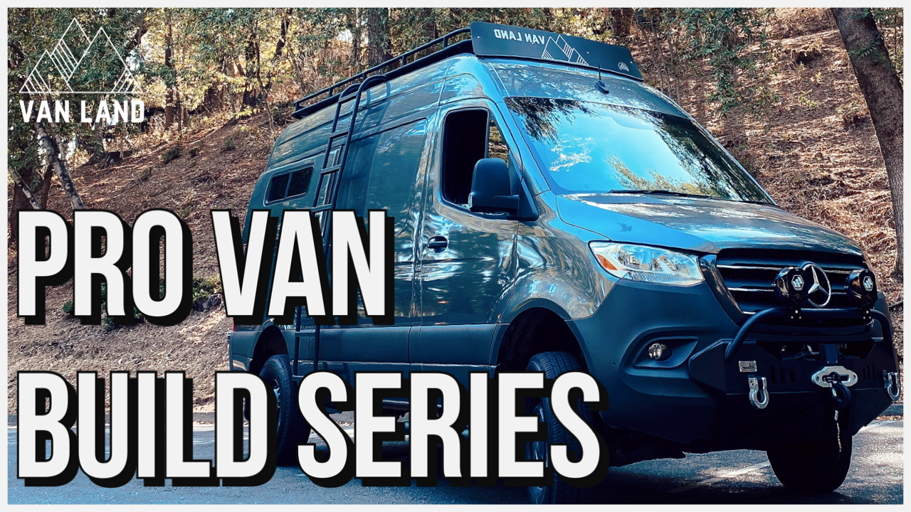 How to Get a Sprinter & Exterior Upgrades Tour | Pro Van Build Series EP 1 | Van Land