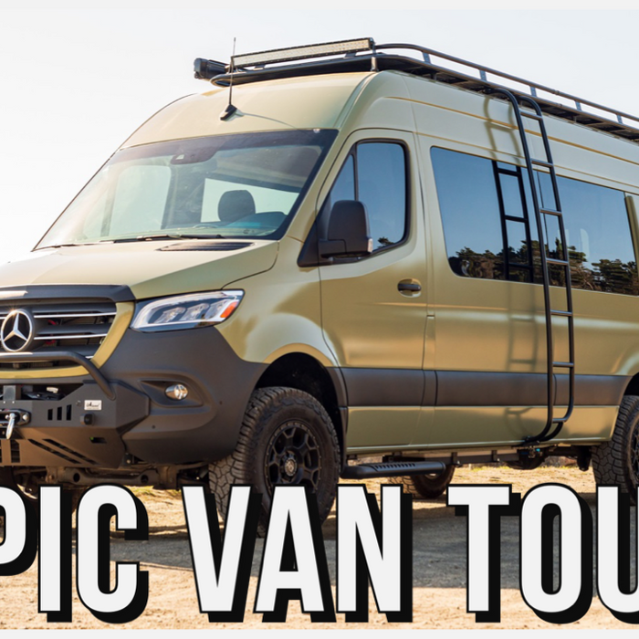 Luxury Sprinter Van Build | This Van Has EVERYTHING Van Land