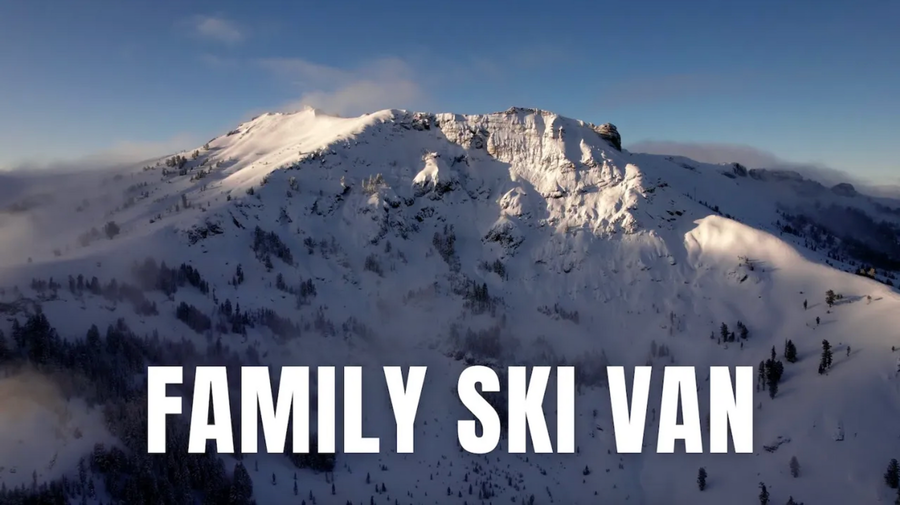 Great Family Van for Ski Season- The Approach AWD Sprinter- Seats and Sleeps 4 People