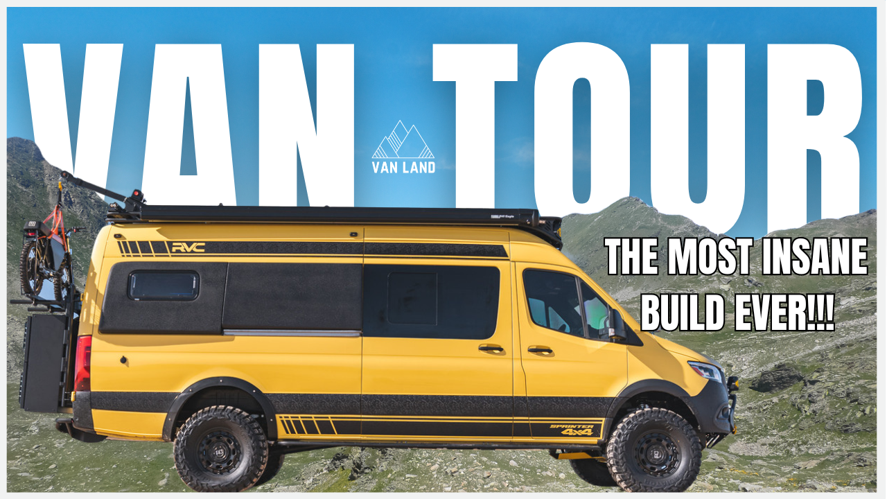 The Most Insane Van Build Ever!! | Van Tour