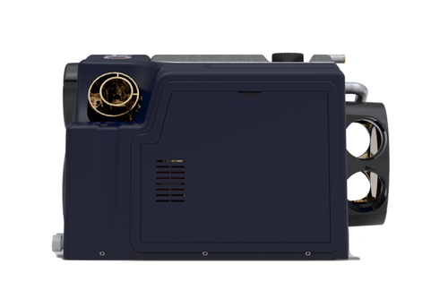 Aqua-Hot Wave40 heating and water heater system, left side view