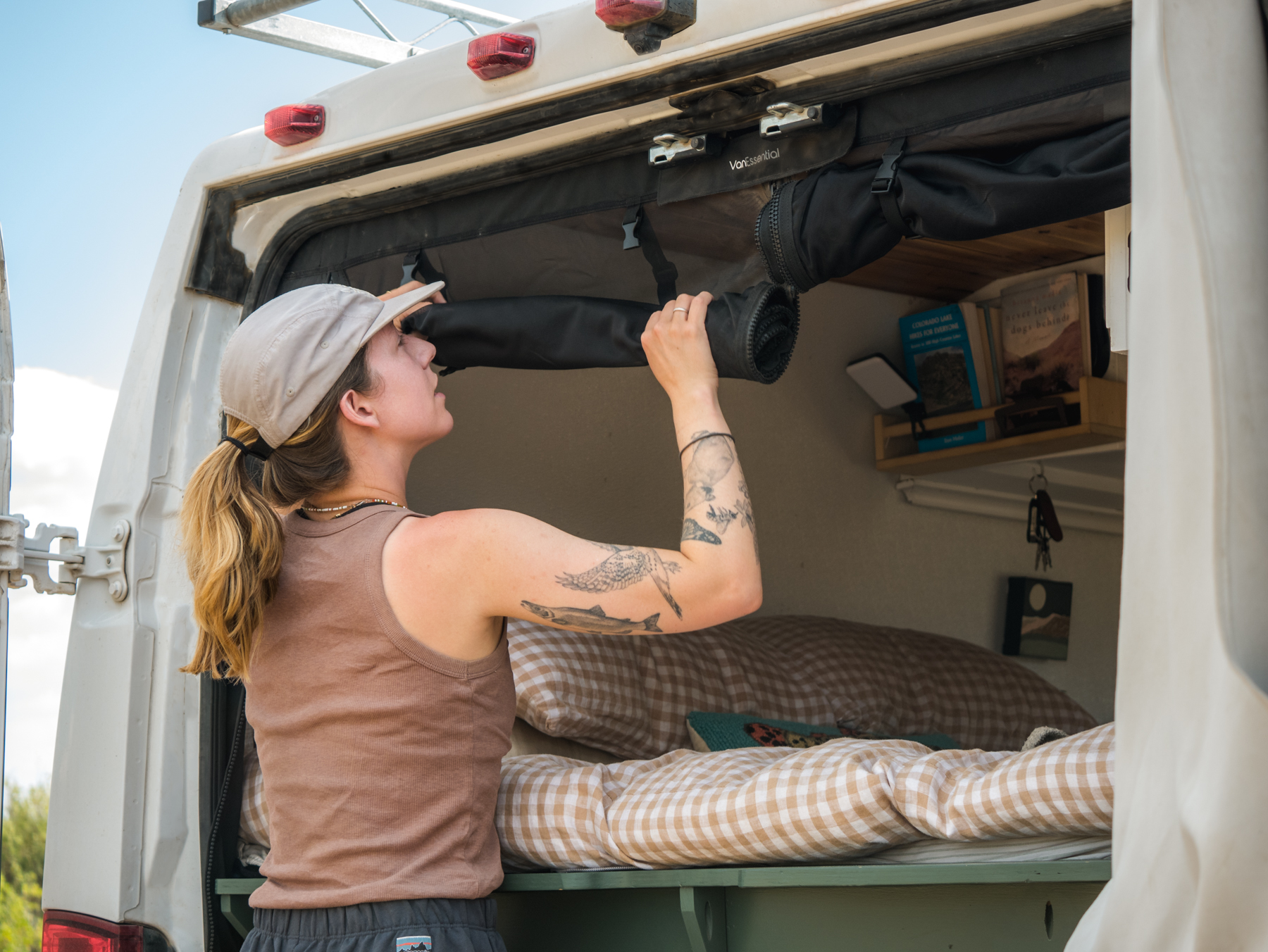 VanEssential Ram Promaster Bug Screen - Rear Door