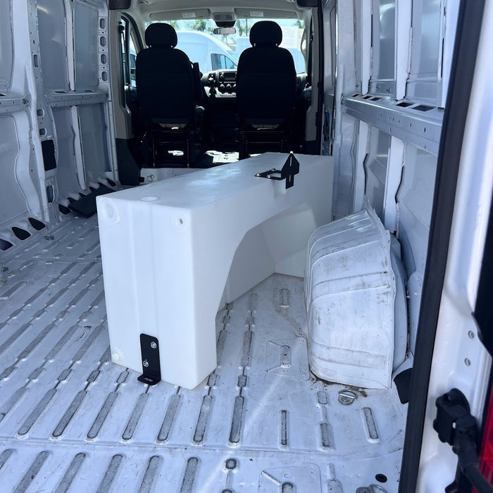 S&B Filters 39 Gallon Wheel Well Water Tank - Driver/Passenger Side - 2013+ Ram ProMaster (10-3018)