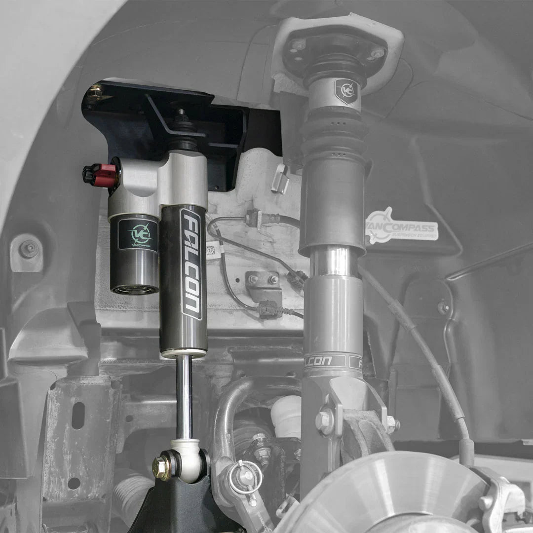 Van Compass 2015+ Mercedes Sprinter 4X4 2500/3500 - Front Falcon 3.3 Fast Adjust Shock Kit