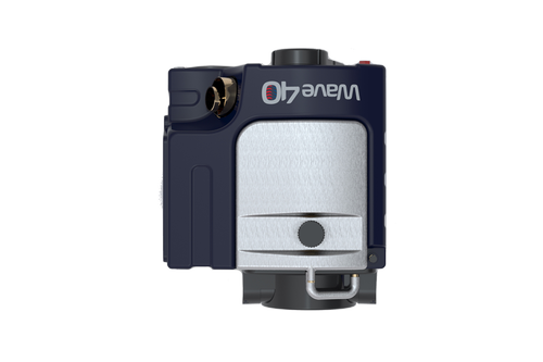 Aqua-Hot Wave40 heating and water heater system, top view
