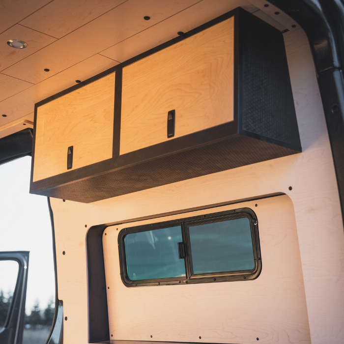 Serg Supply Transit Van Stealth Cabinet | Overhead Squared