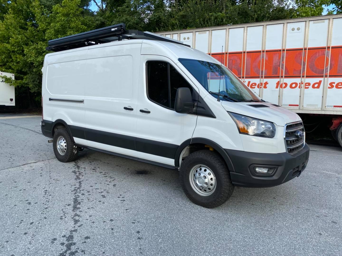 Van Compass 2015-2017 Ford Transit RWD - Stage 1 Topo 2.0 System (Single or Dual Rear Wheel)