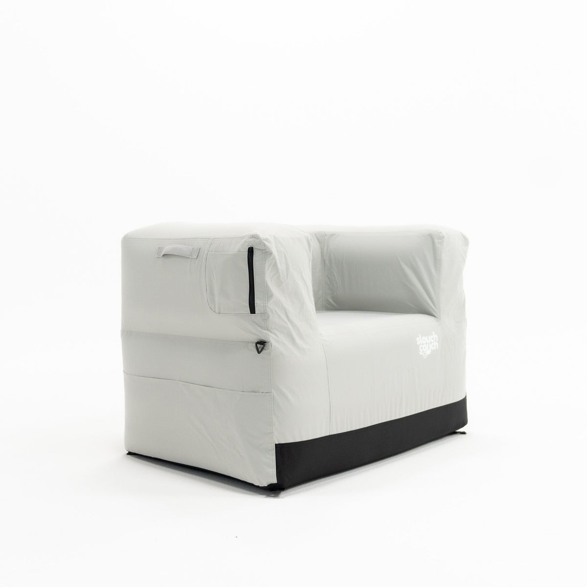 Slouch Couch Solo Inflatable Couch - Harbor Gray