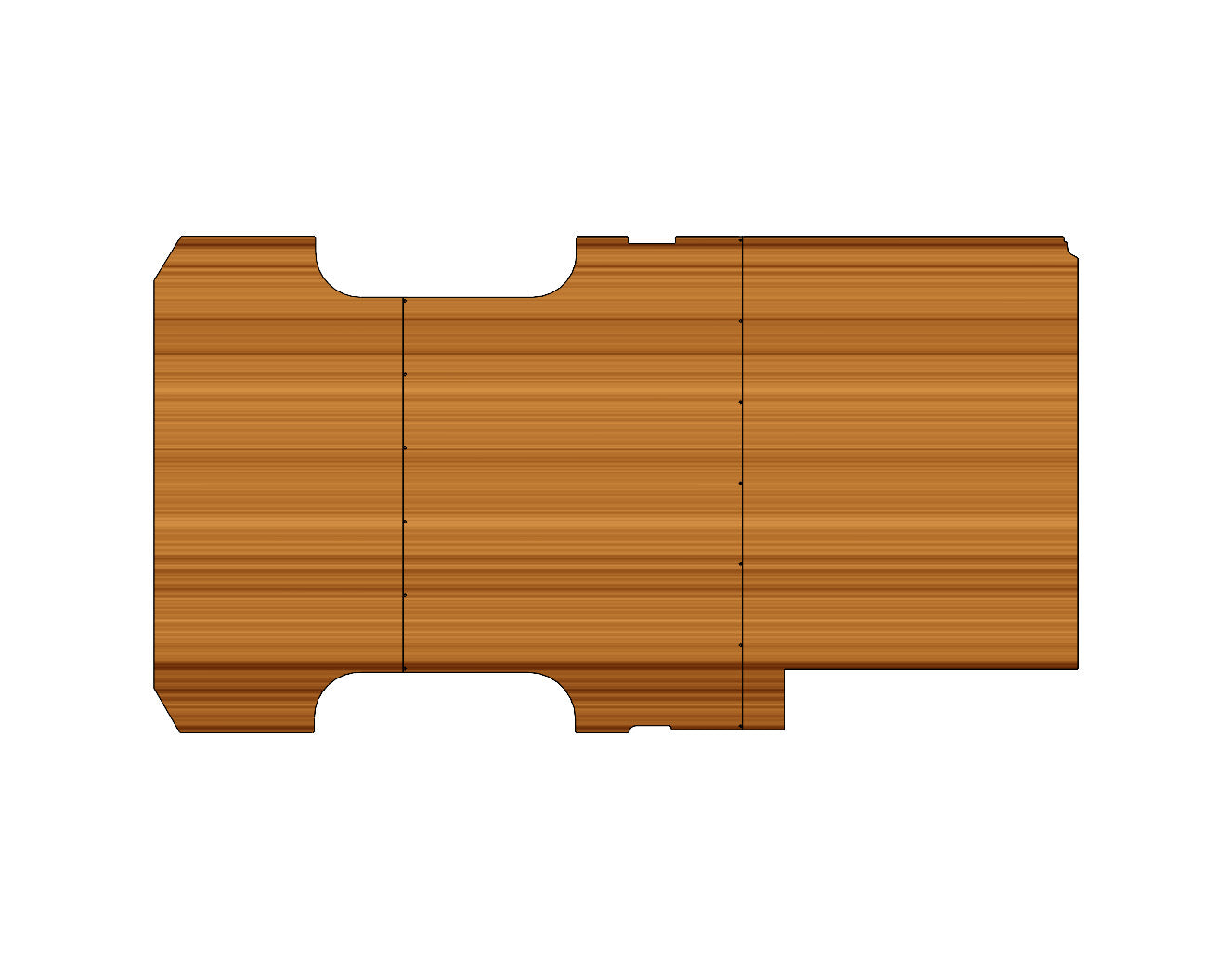 RB Components Sprinter Van CNC Wood Floor Kit