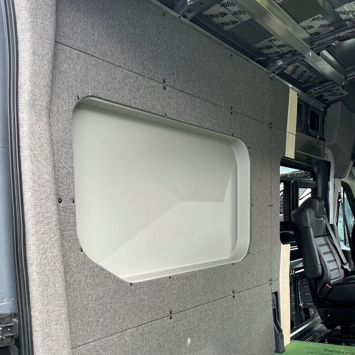 GoCode Ford Transit Innie Sleeper: Driver-Side