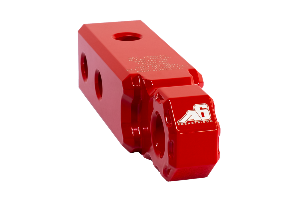 Shackle Block 2" Assembly - Red