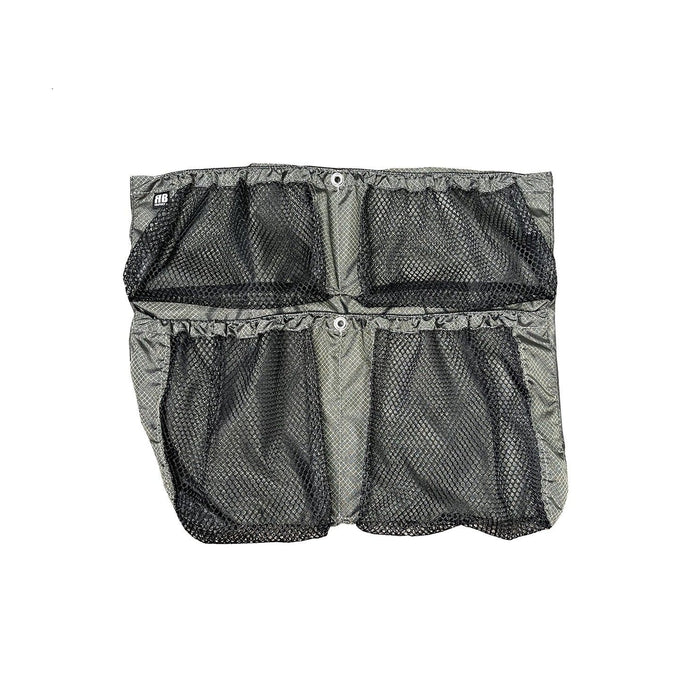 RB Components 2007-2018 Sprinter Van Fabric Rear Lower Door Stuff Bag, Multi Compartment