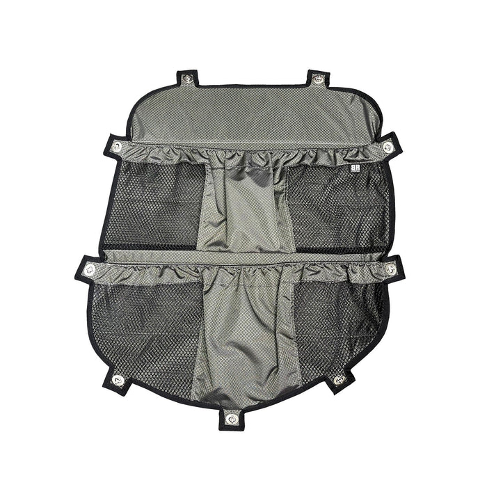 RB Components 2019+ Sprinter Van Fabric - Rear Door Window Multi Compartment Stuff Bag