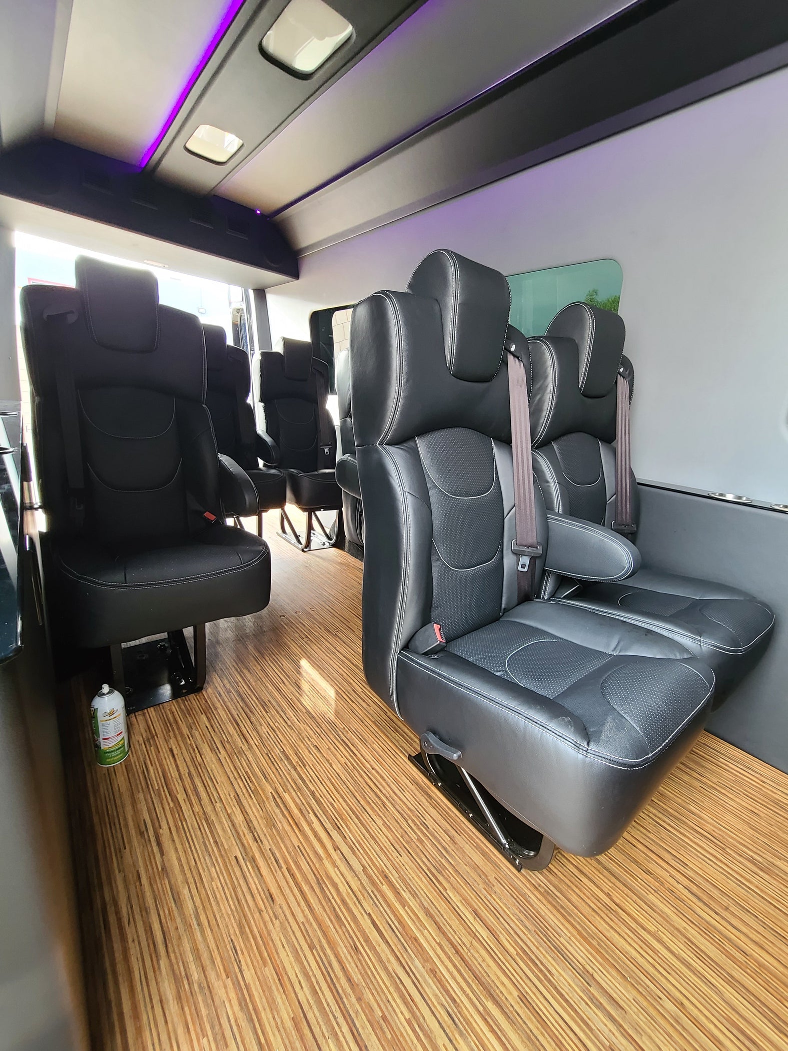 CVC 20” VIP Class Captain Seat - Pedestal Base - Van Land