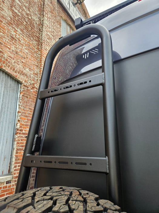 Rover Vans Tire Carrier & Ladder Combo for Mercedes Sprinter