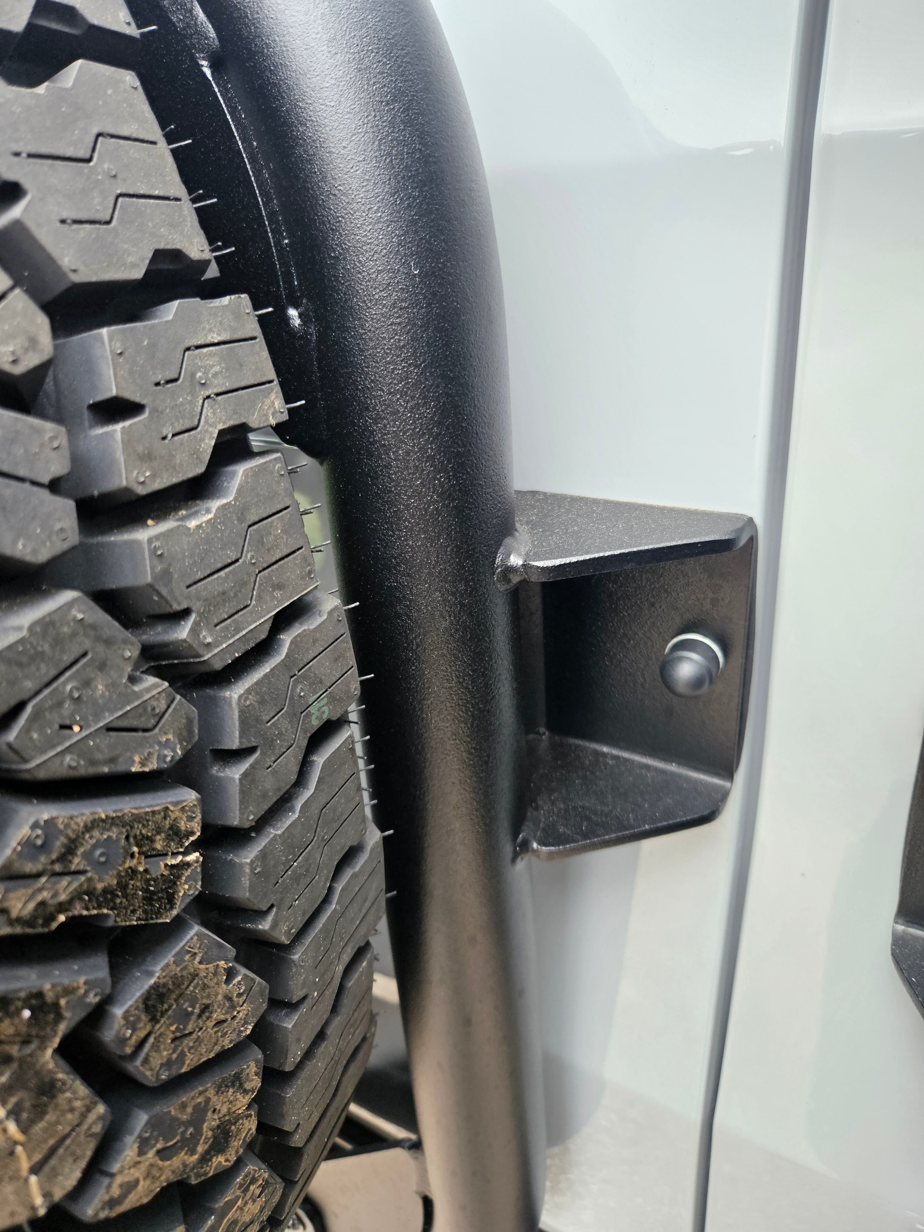 Rover Vans Tire Carrier & Ladder Combo for Ford Transit