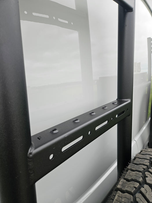 Rover Vans Tire Carrier & Ladder Combo for Ford Transit