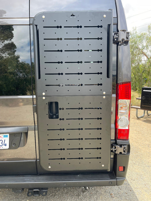 Aluminess 2013+ Promaster Full BackPACK Plate (Installed) - Campervan HQ