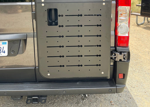 Aluminess 2013+ Promaster BackPACK Lower Plate (Installed) - Campervan HQ