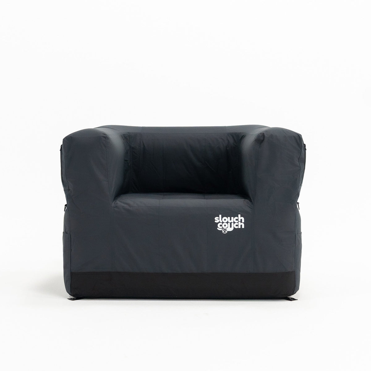 Slouch Couch Solo Inflatable Couch - Chill Charcoal
