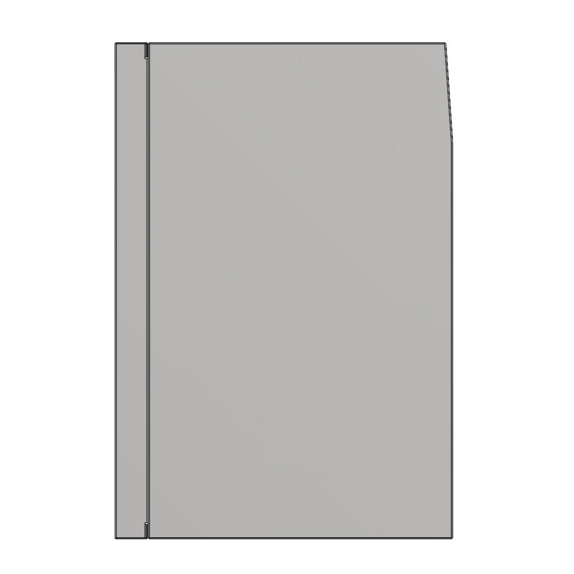 RB Components 48in Galley - Isotherm 85 Fridge Base Cabinet