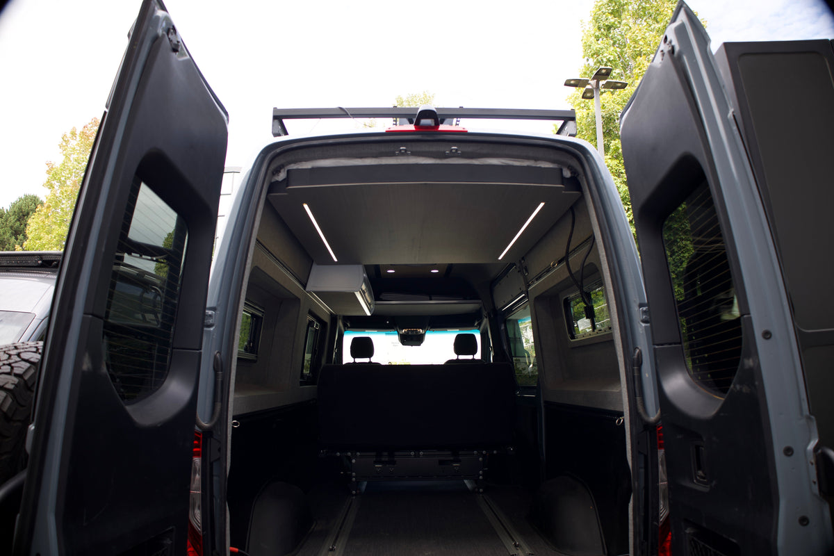 Tec Vanlife / RoamlabX Camper Van Expandable Elevator Bed