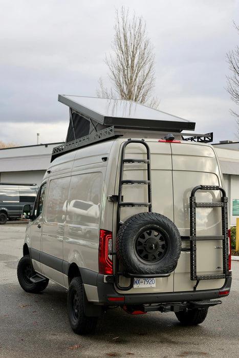 RoamlabX Carbon Fiber Roof Top Tent - 2007+ Mercedes Sprinter 144"
