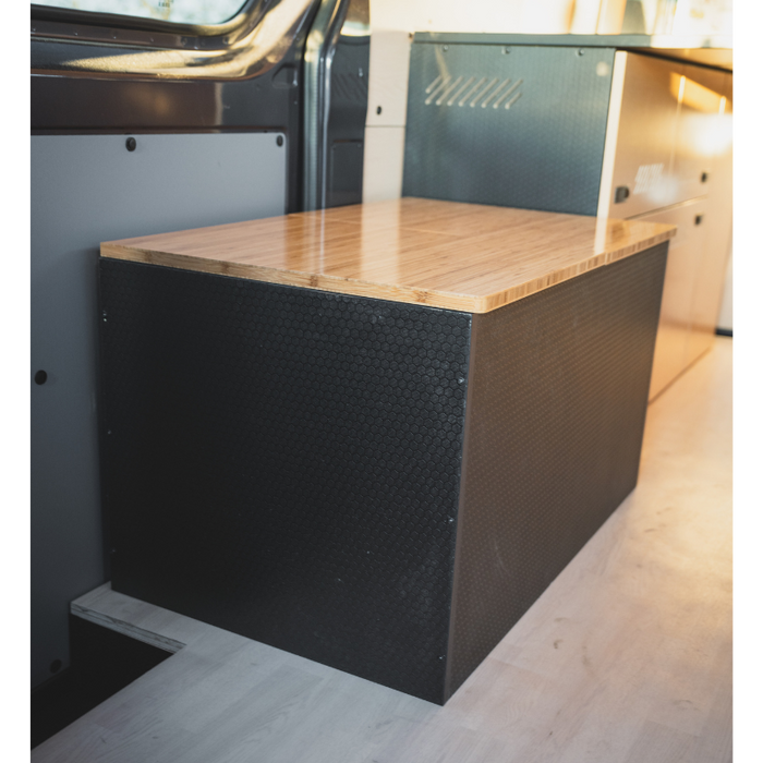 Serg Supply Sprinter Van Stealth Bench Cabinet