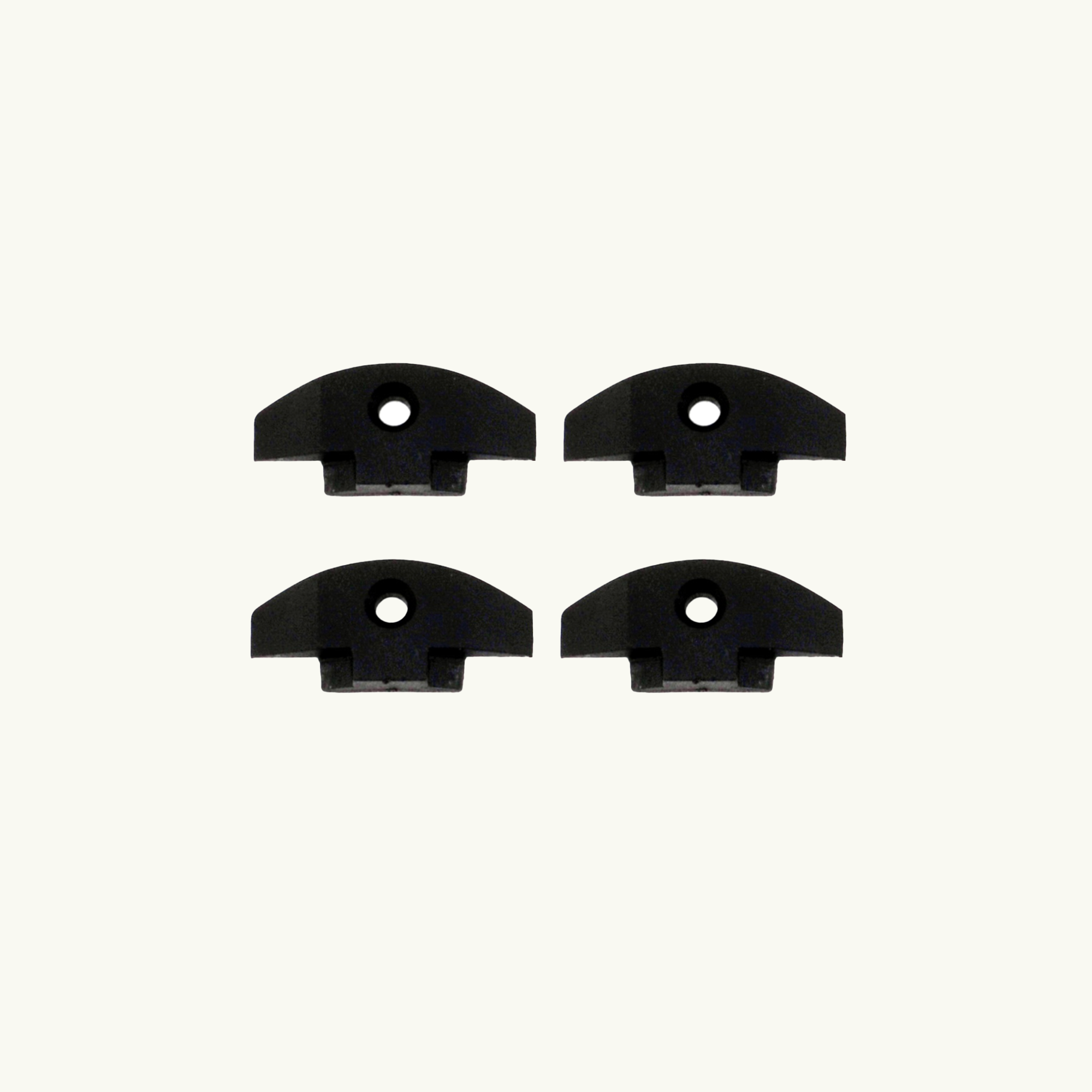 VanEssential Venture L-Track Recessed End Caps (4 Pack) - Van Land