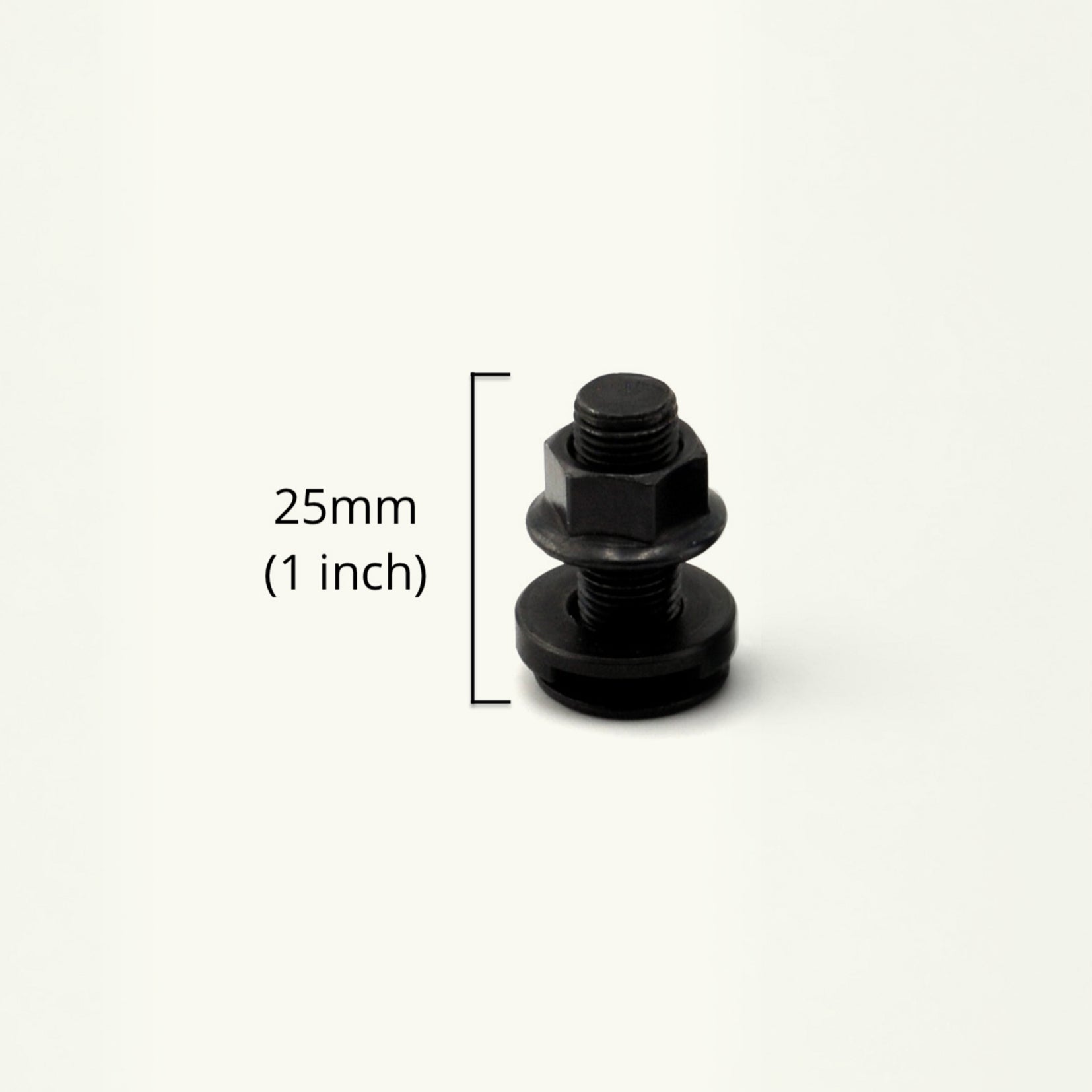 VanEssential Venture L-Track M10 Single Stud Bolts - 1 inch (25mm)