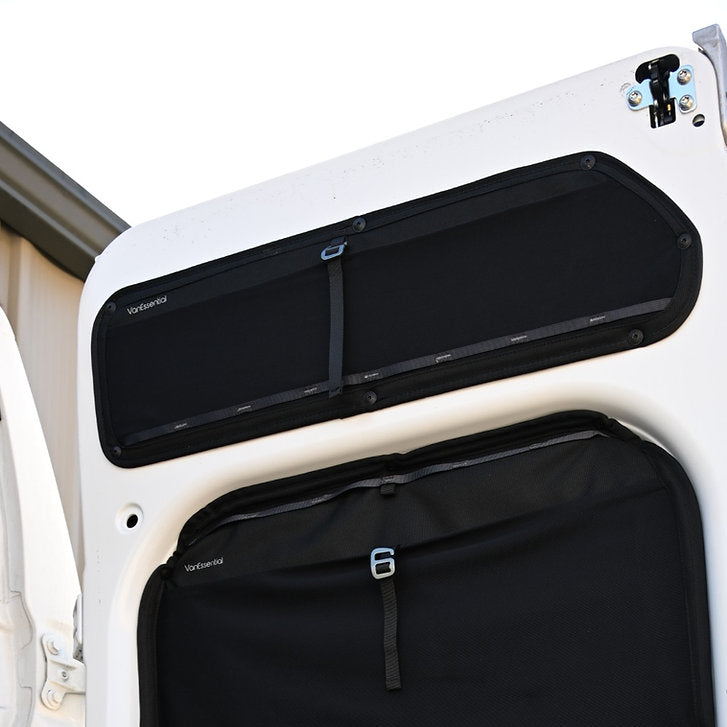 VanEssential Ram Promaster Upper Rear Door Storage Panels (Pair) - Van Land