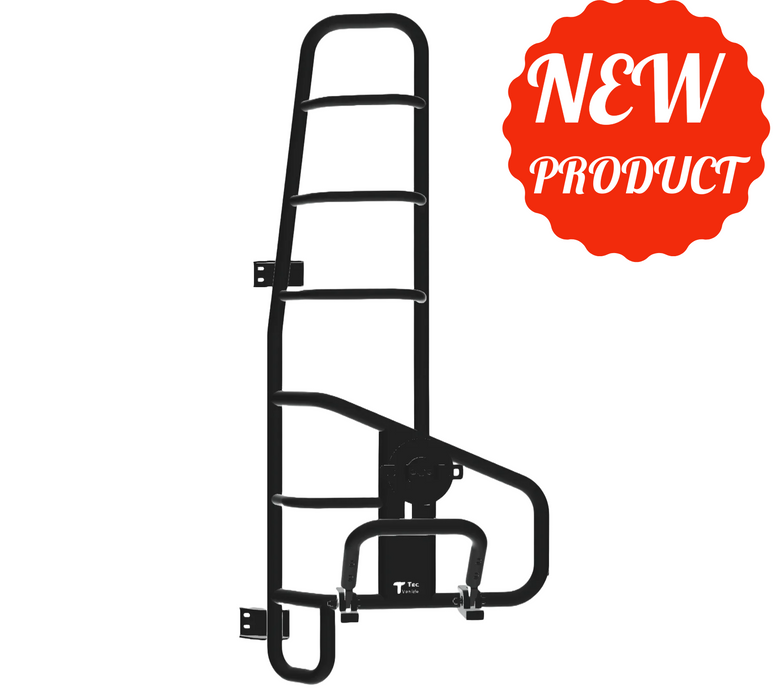 Sprinter two-in-one tire ladder carrier