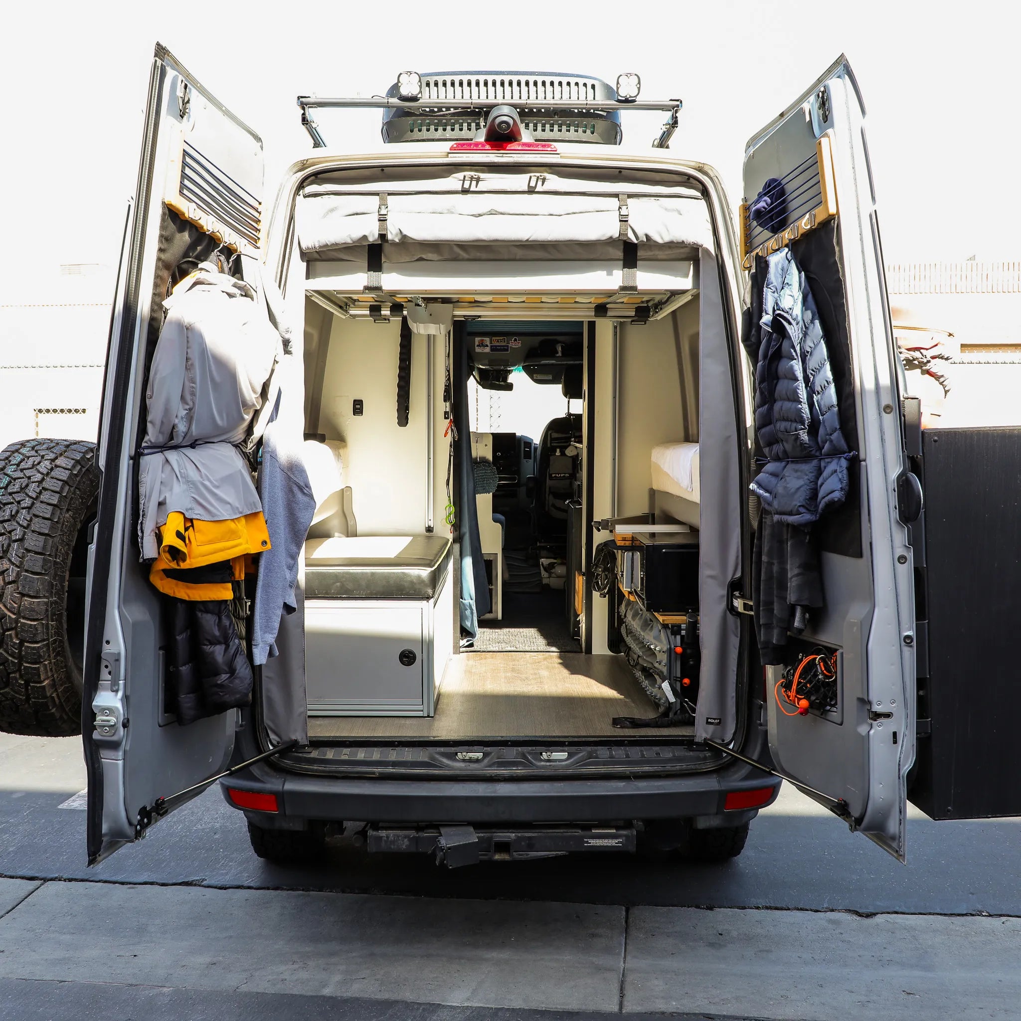 Canyon Adventure Vans STOP-STAY™ Door Safety System for Mercedes Sprinter (Patented)