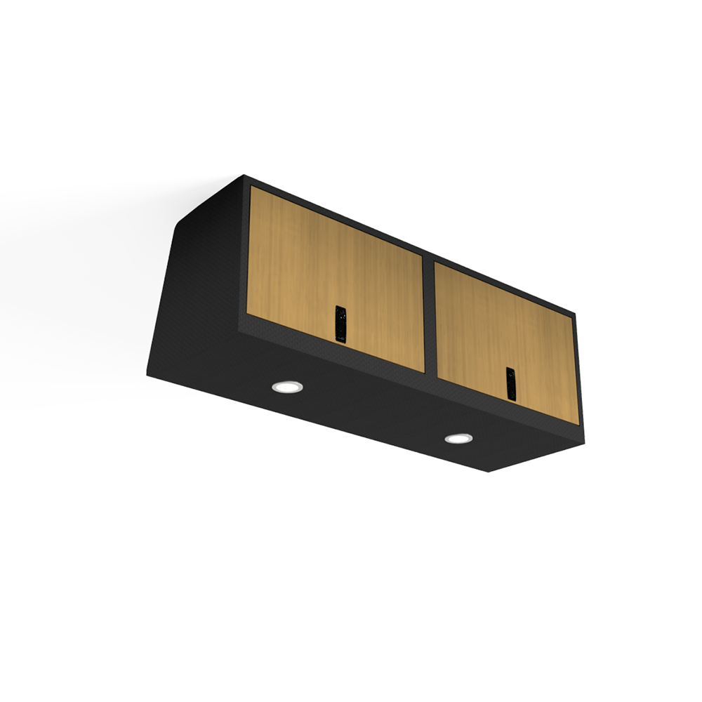 SergSupply Overhead Van Cabinet - Squared
