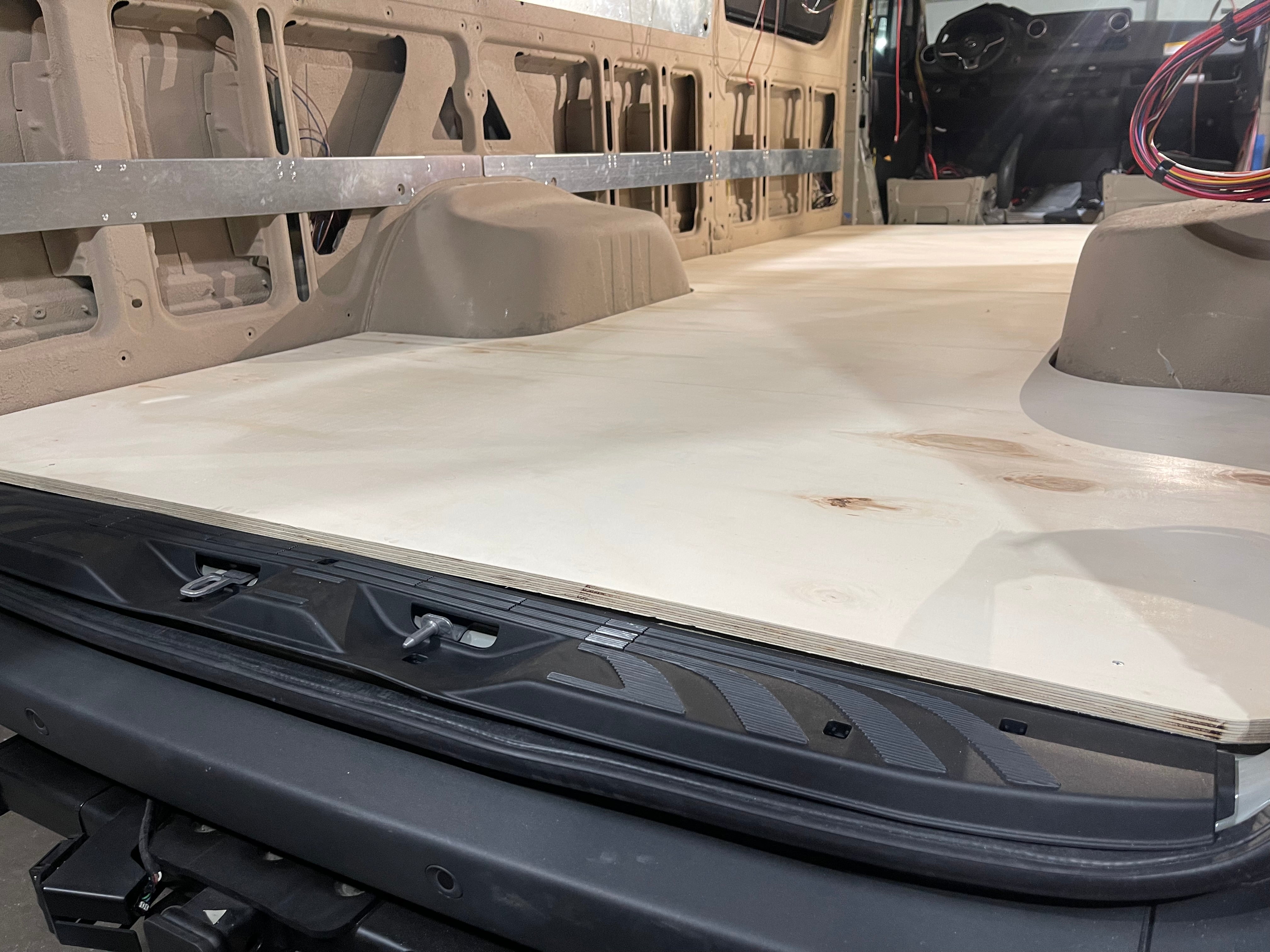 RB Components Sprinter Van CNC Wood Floor Kit