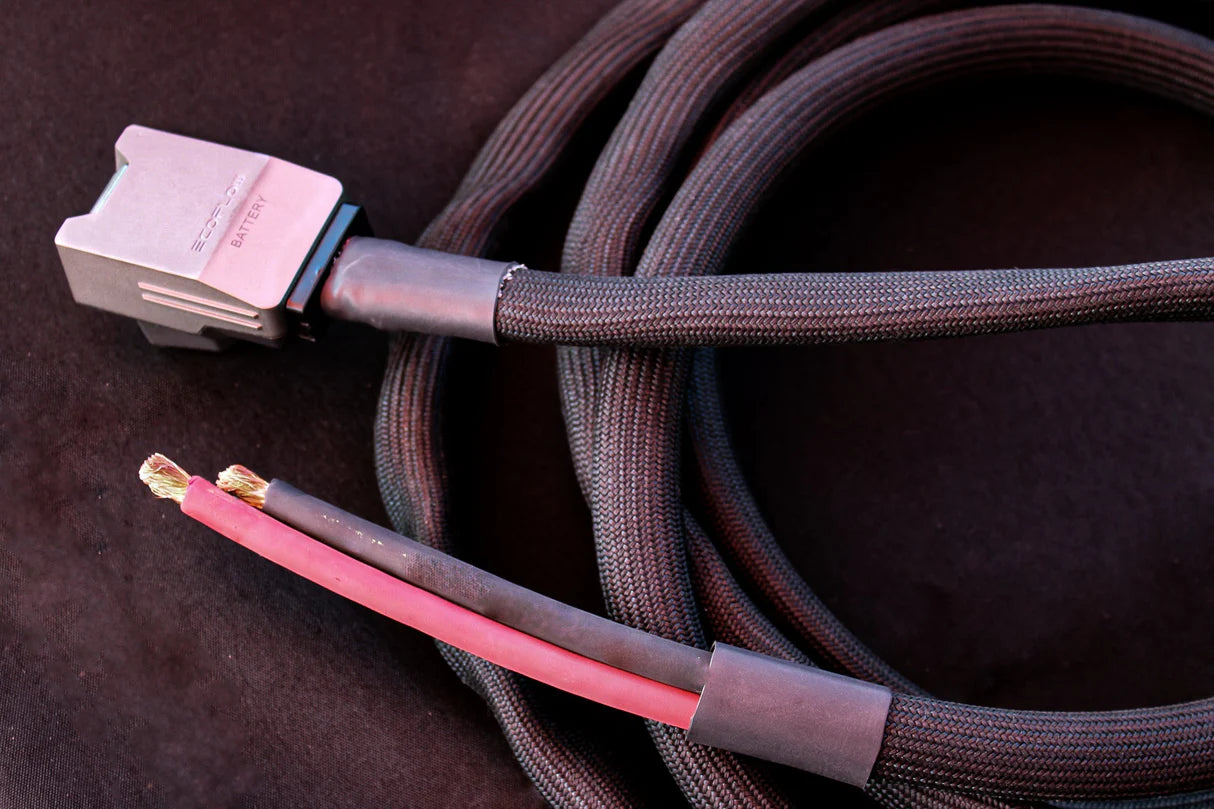 EcoFlow 48v Air Conditioner Cable for EcoFlow Power Kits (4-Post to Bare Wire, 20 Foot)