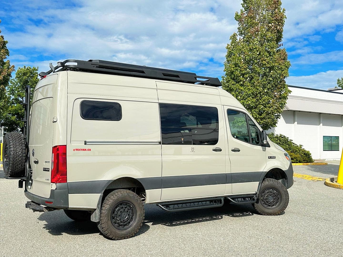 Tec Vanlife Modular Drop Down Running Boards for Sprinters - Van Land