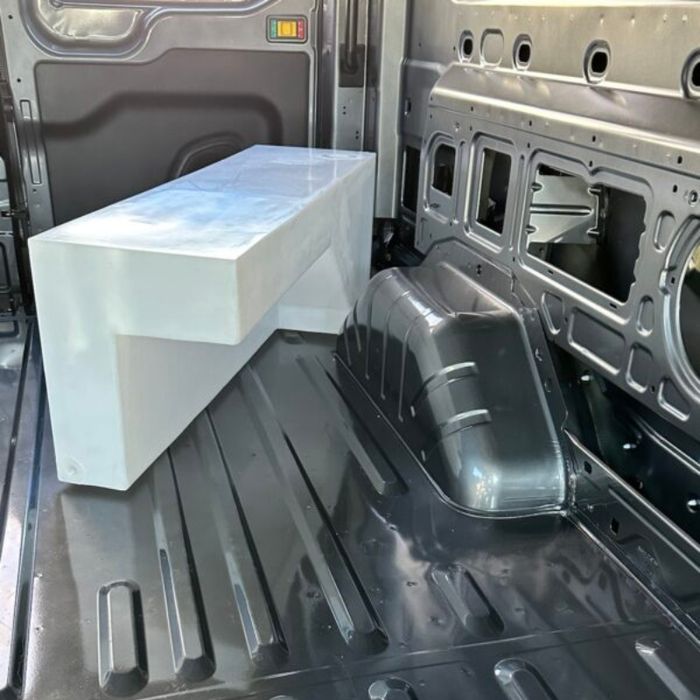 Northwest Conversions 24 Gallon Ford Transit Wheel Well Water Tank (Left)