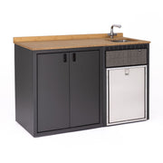 RB Components 56in Galley - Isotherm 85 Fridge Base Cabinet