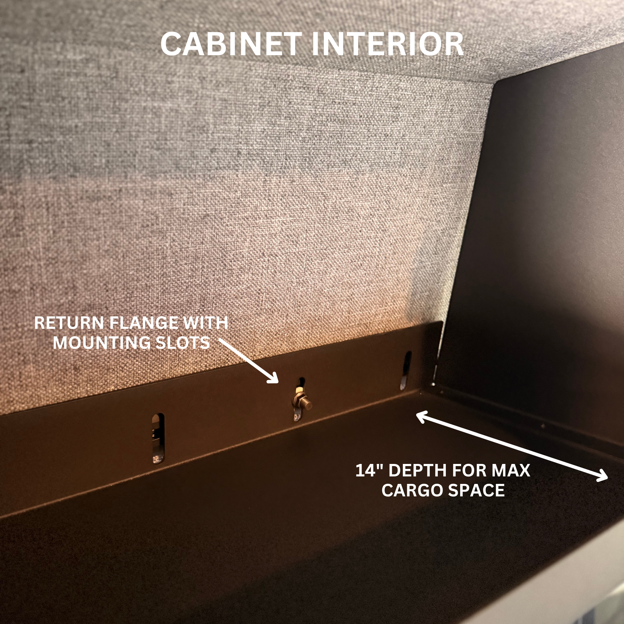 Lost Hiway Mercedes Sprinter Overhead Cabinet