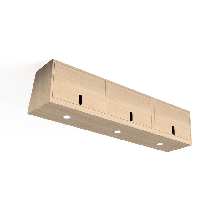 SergSupply Overhead Van Cabinet - Squared