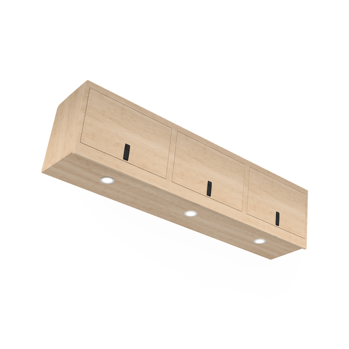 SergSupply Aero Overhead Van Cabinet - Squared